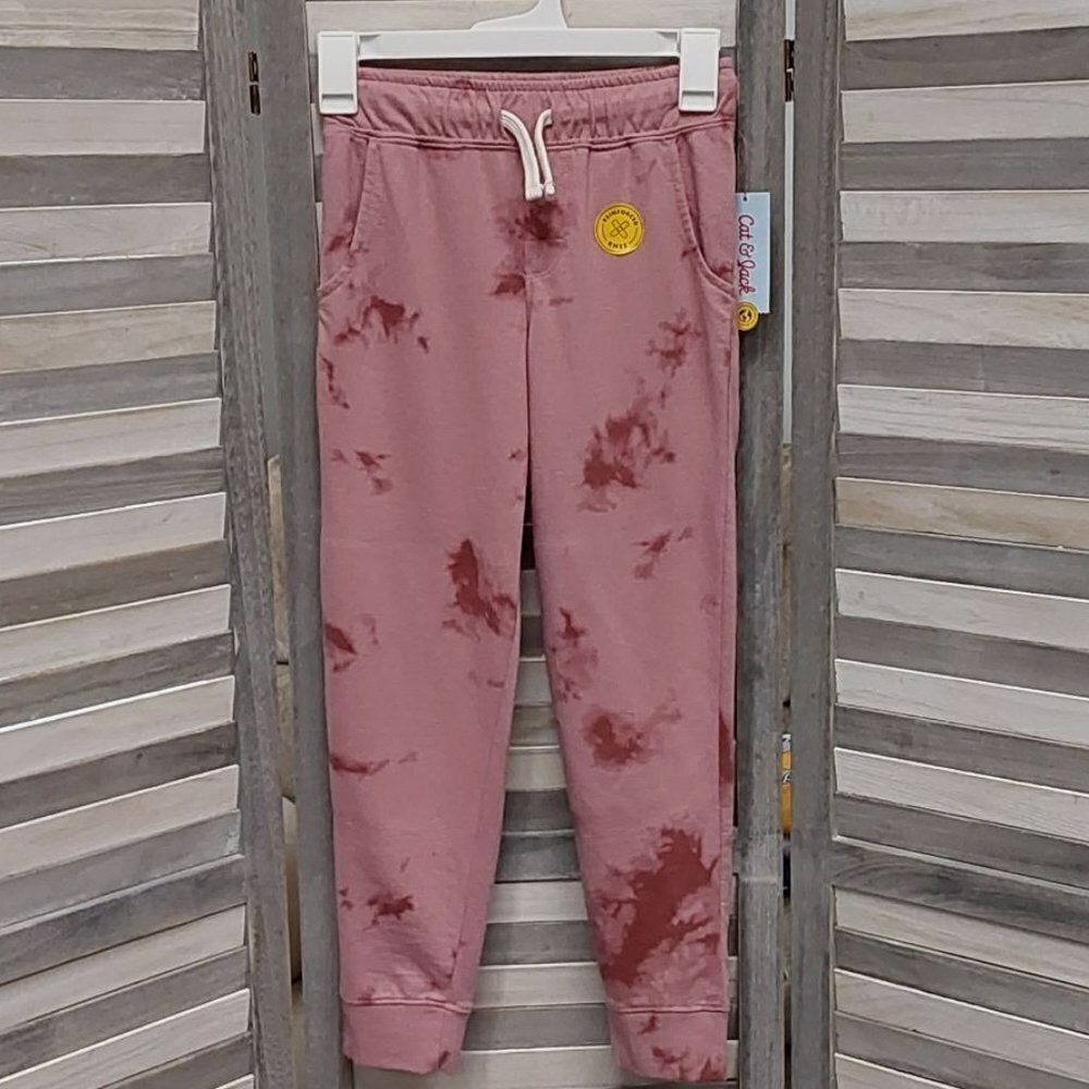 Boys' Tie-Dye Fleece Jogger Sweatpants | Cat & Jack | Medium (8)